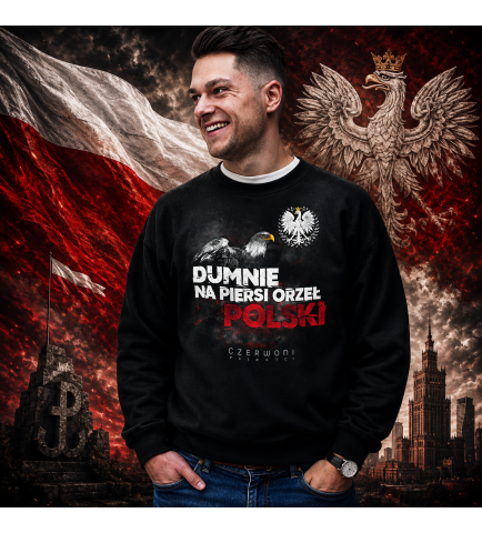 BLUZA DUMNIE NA PIERSI